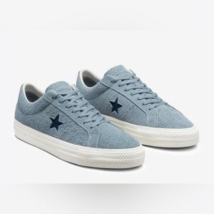 Converse - One Star Pro Vintage Suede - Men's 8.5 - Tidepool Grey/Navy/Egret